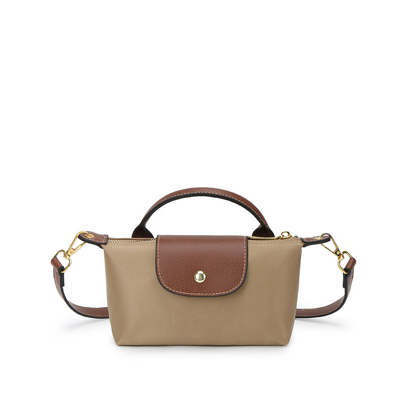 Nylon Mini Dumpling Shoulder Crossbody Messenger Handbag