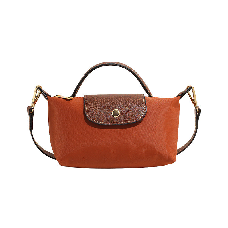 Oxford Bronze Mini Crossbody Shoulder Bag Casual Handbag
