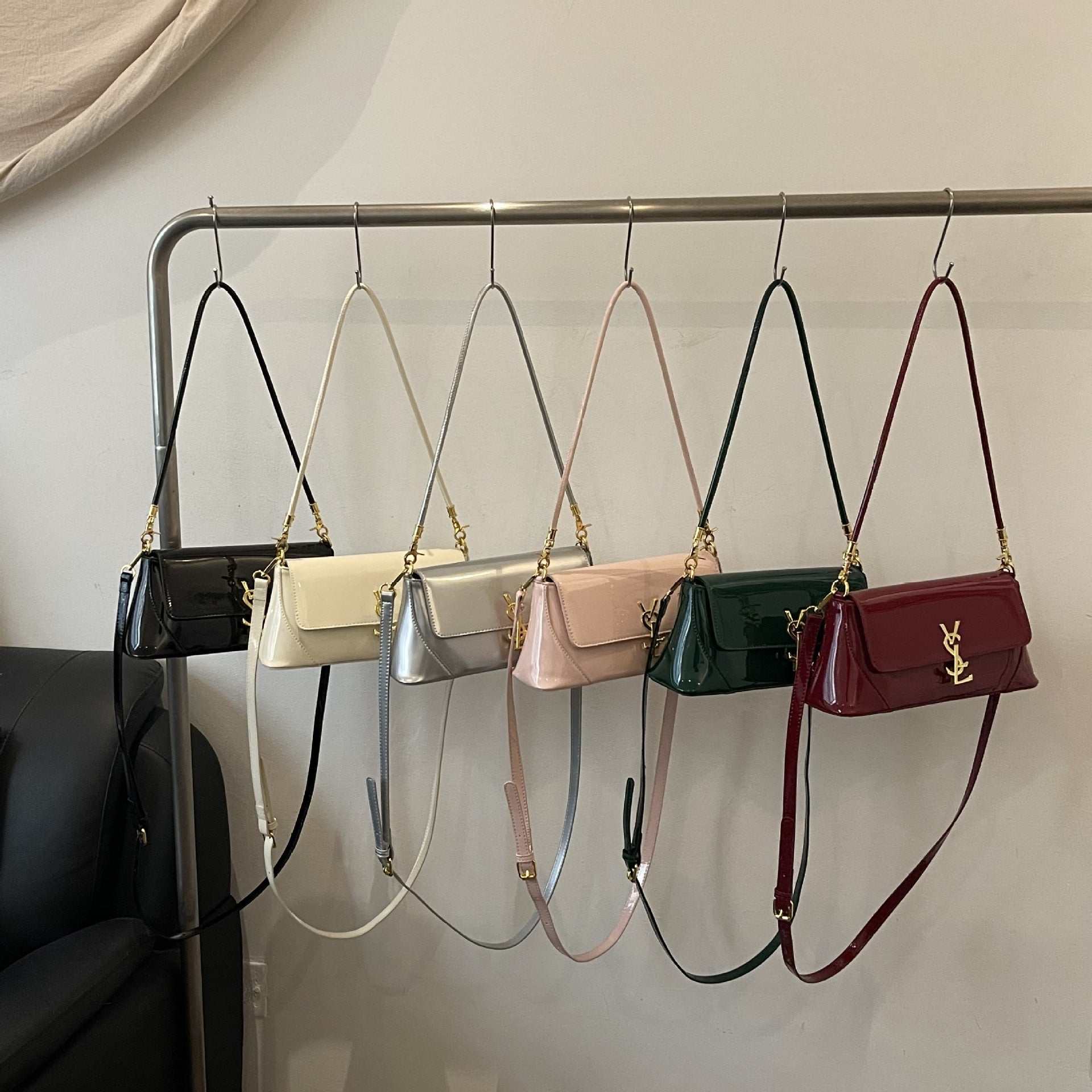 Niche Poplar Forest Baguette Shoulder Bag Luxury Fashion