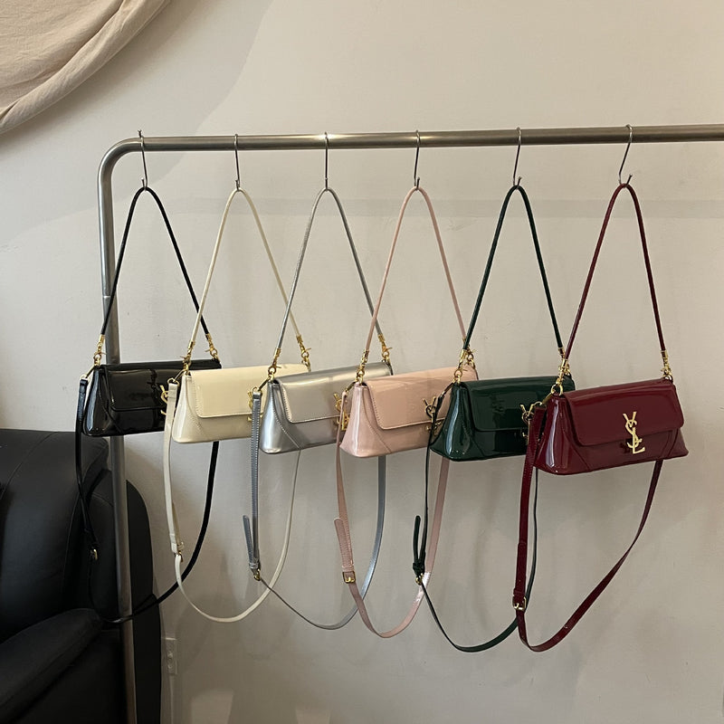 Niche Poplar Forest Baguette Shoulder Bag Luxury Fashion