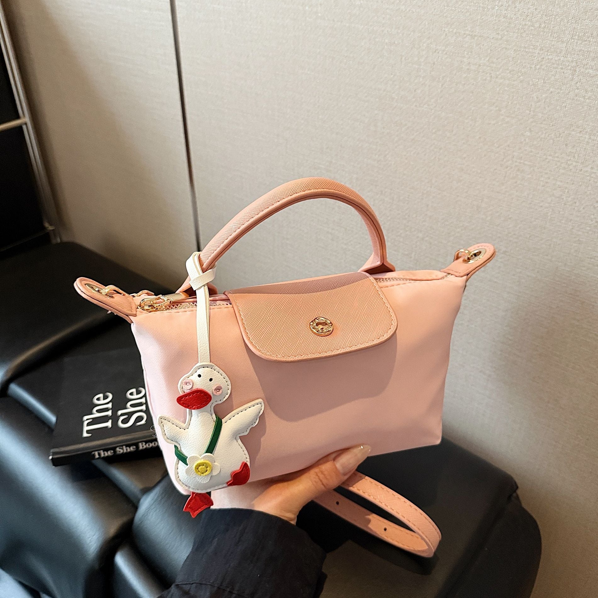 Dopamine Luxury Nylon Dumpling Shoulder Crossbody Bag