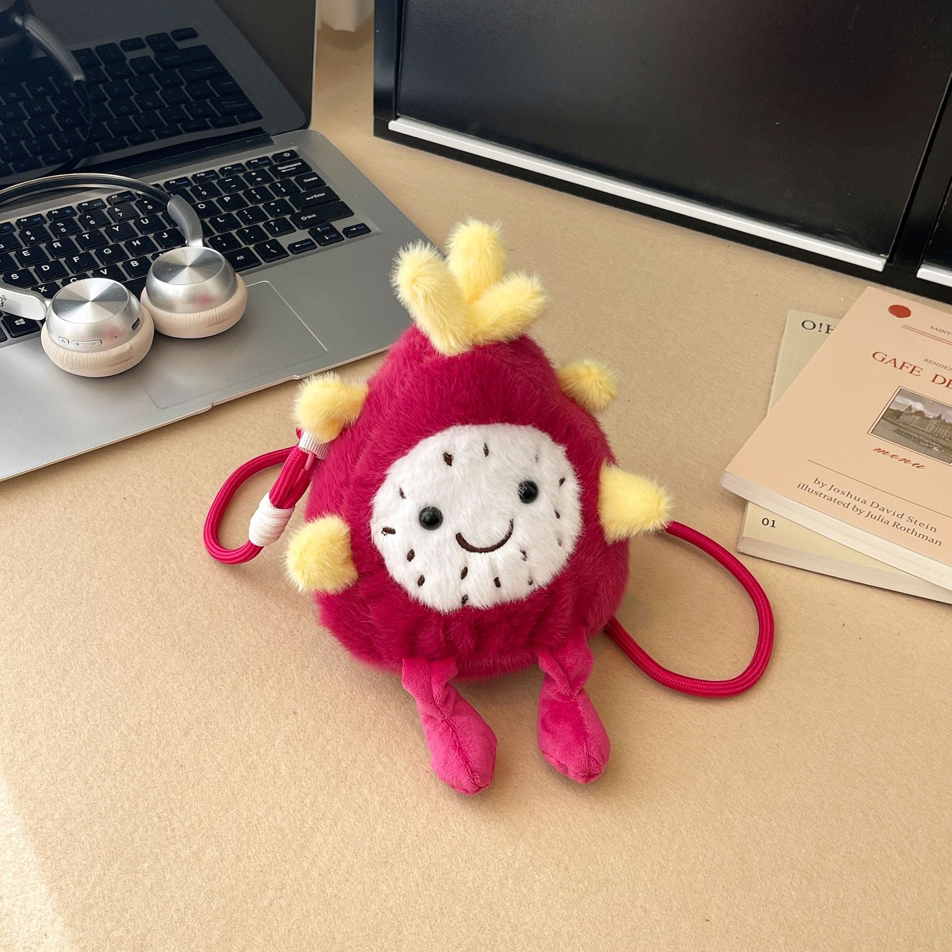 Cartoon Cute Fruit Plush Shoulder Bag Fashion Handbag