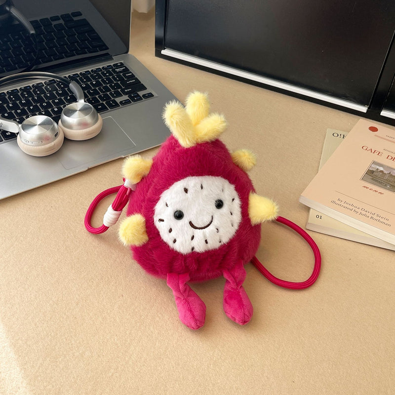 Cartoon Cute Fruit Plush Shoulder Bag Fashion Handbag
