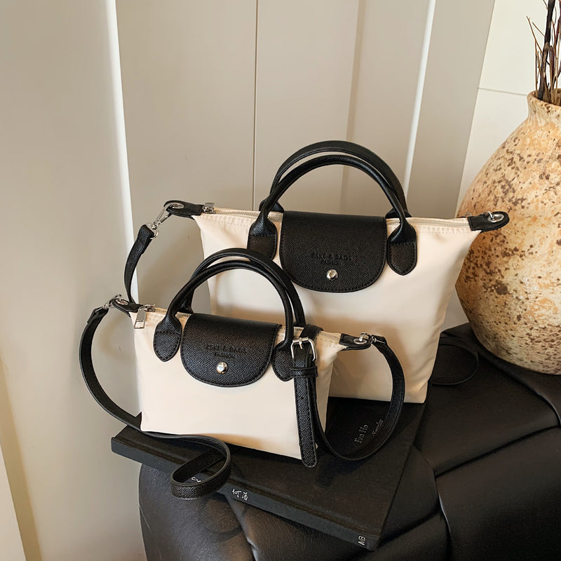 Luxury Nylon Dumpling Bag Women Shoulder Messenger Handbag