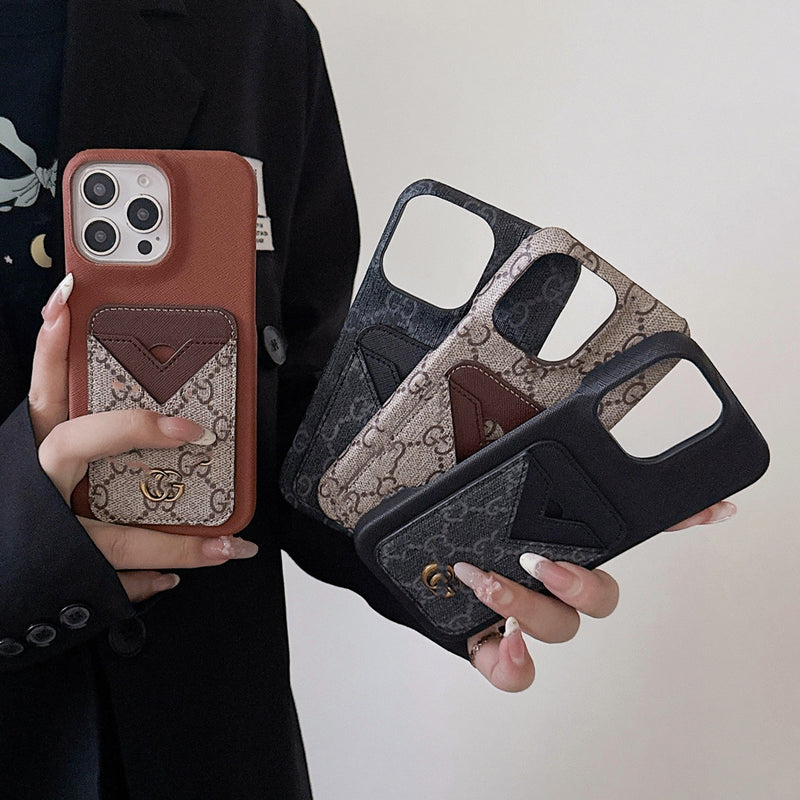 Insert Card Retro iPhone 17 Pro Max Protective Phone Case