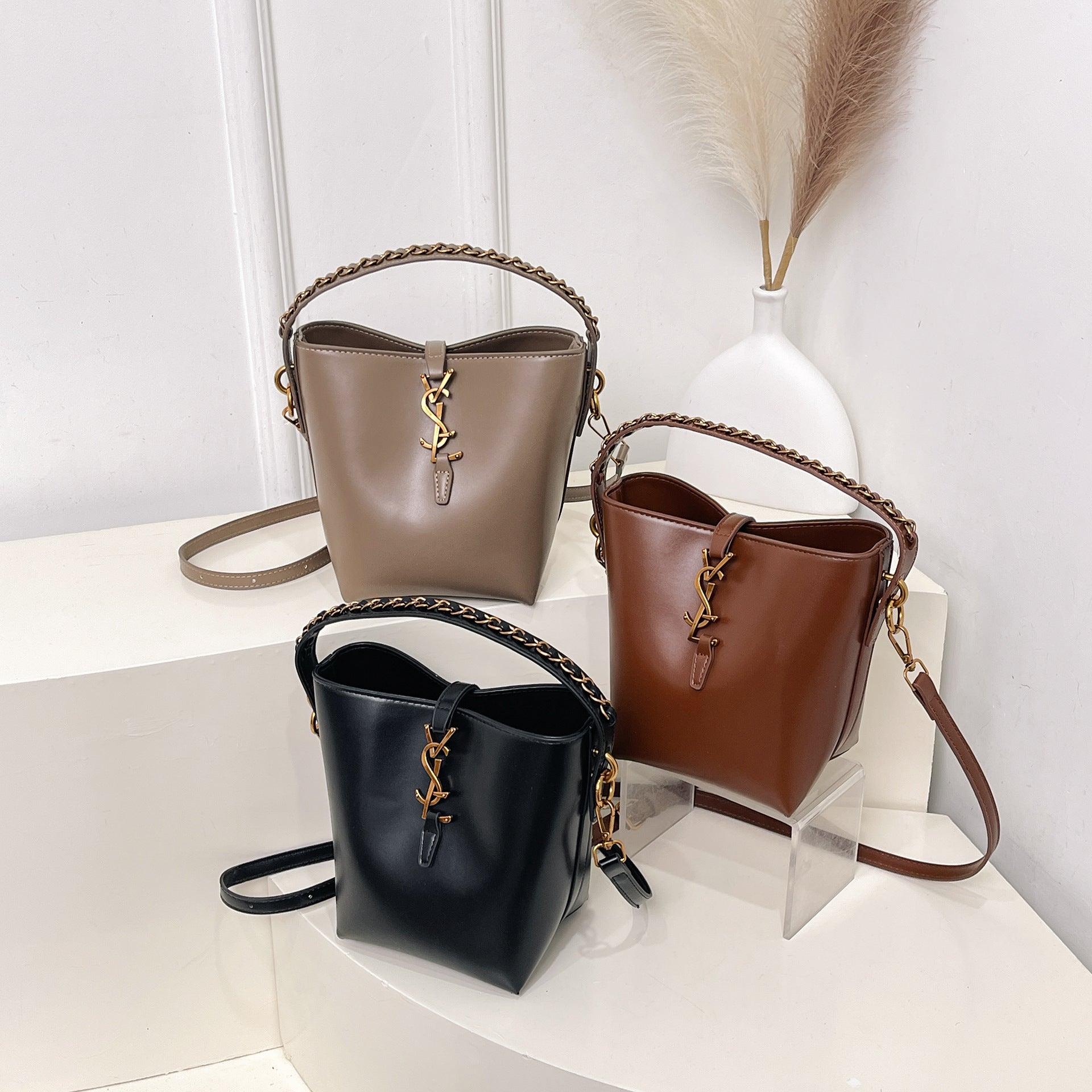 Poplar Forest Bucket Bag Luxury Women's Shoulder Handbag