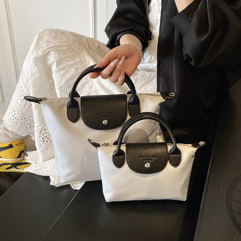 Luxury Nylon Dumpling Bag Women Shoulder Messenger Handbag