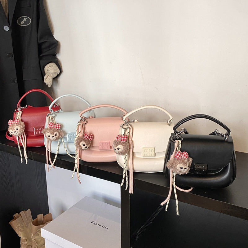 Niche High-End Women's Saddle Shoulder Messenger Bag