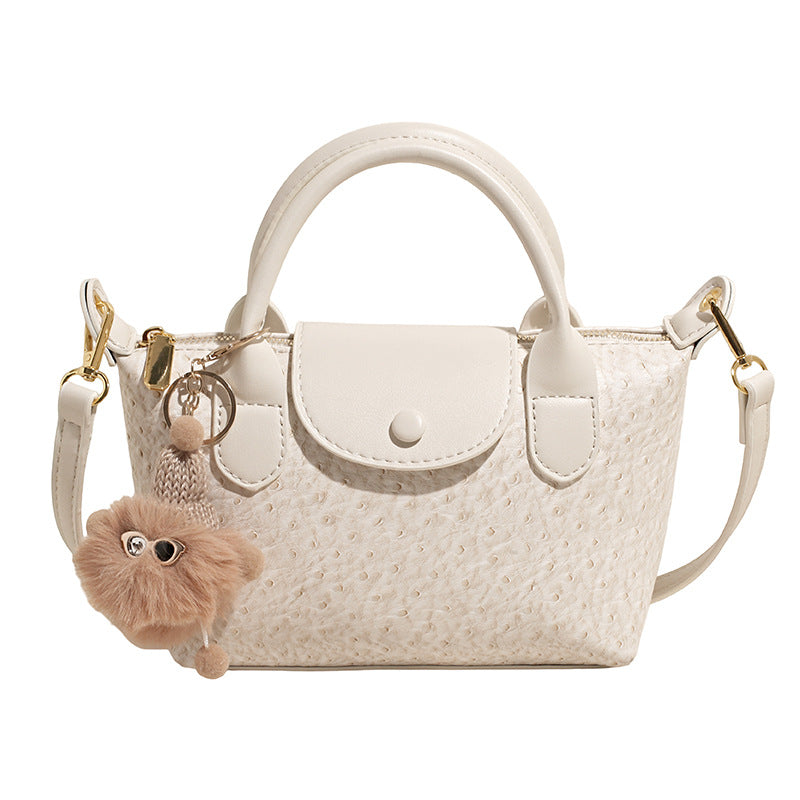 Portable Dragon Dumpling Shoulder Bag Versatile Messenger