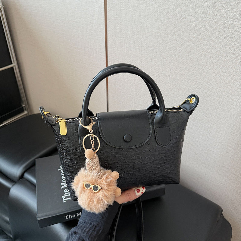 Portable Dragon Dumpling Shoulder Bag Versatile Messenger