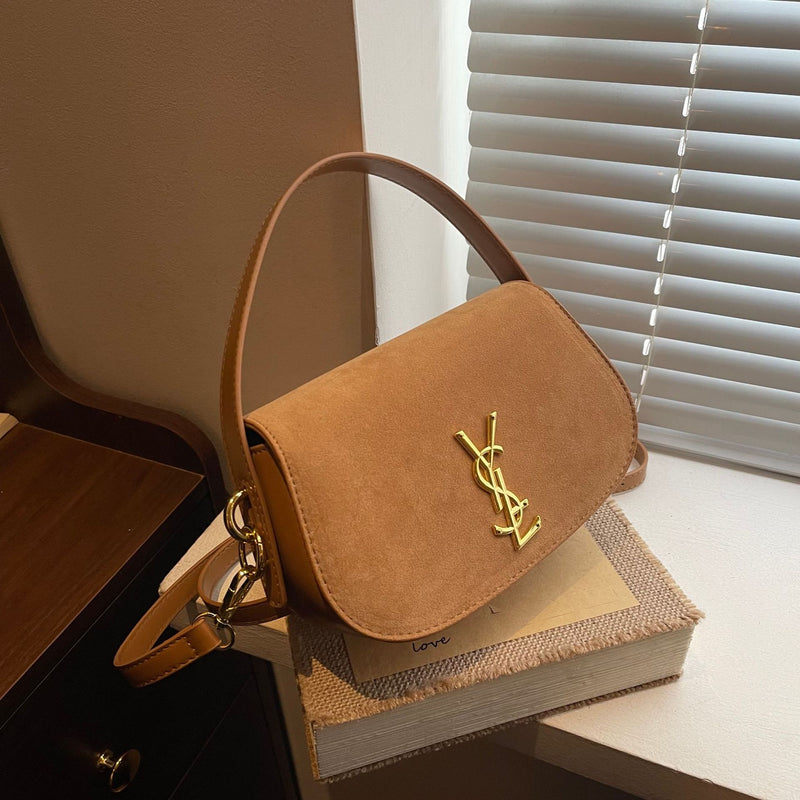 Premium Poplar Forest Saddle Bag Shoulder Messenger Crossbody