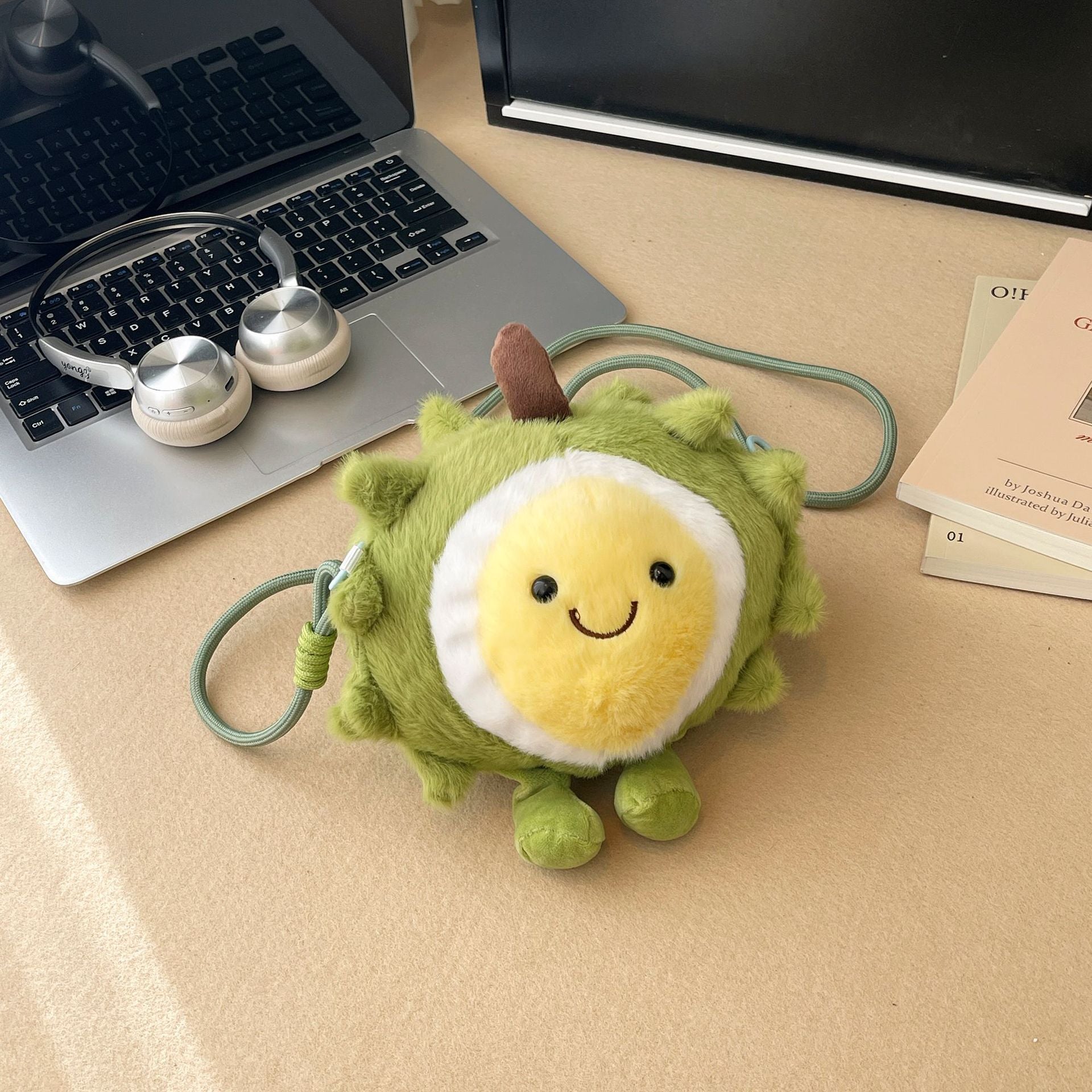 Cartoon Cute Fruit Plush Shoulder Bag Fashion Handbag