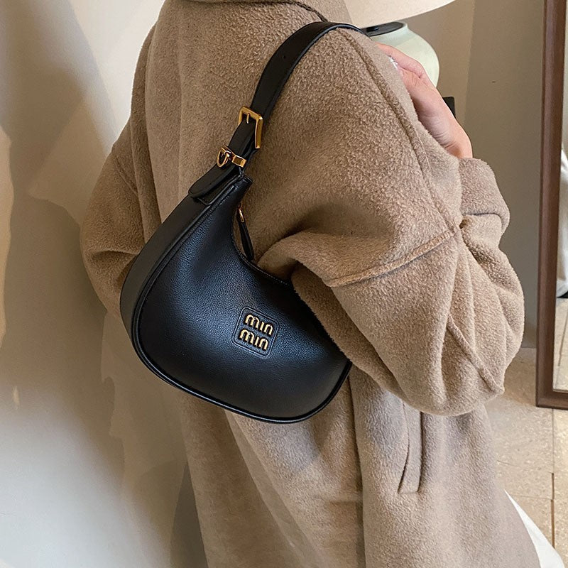 Premium Women's Miu Dumpling Shoulder Bag Light Luxury