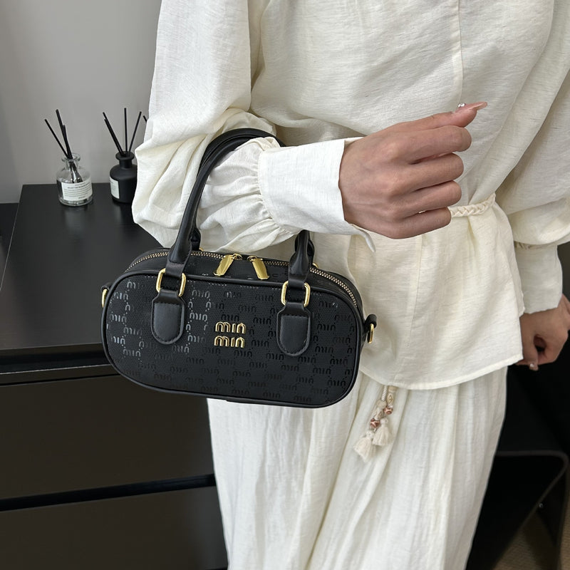 Luxury Texture Small Square Pillow Shoulder Bag