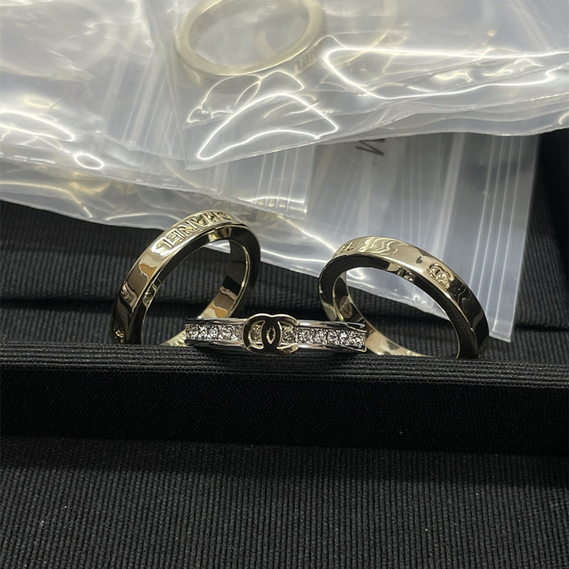 Color Matching Light Luxury Ring Belt for Women