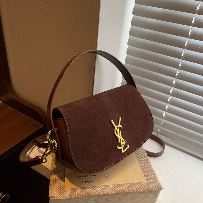 Premium Poplar Forest Saddle Bag Shoulder Messenger Crossbody