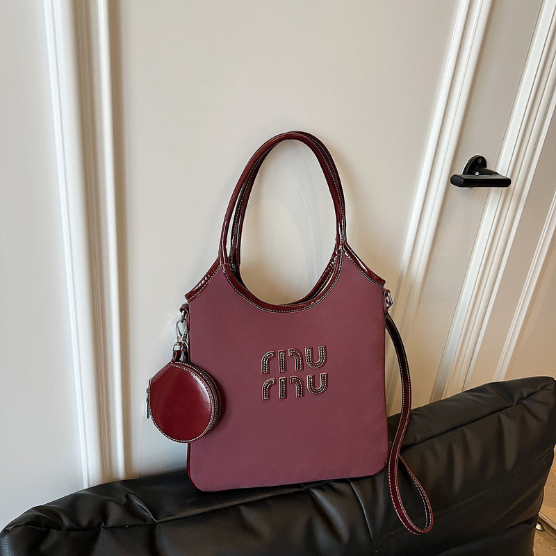 Miu Versatile Mother & Child Shoulder Bag Large Capacity