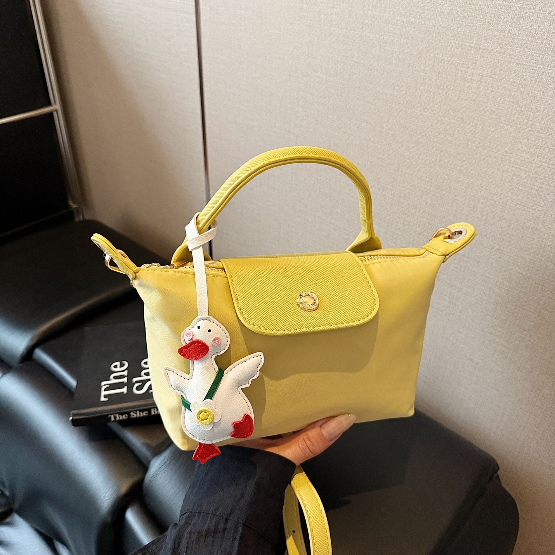 Dopamine Luxury Nylon Dumpling Shoulder Crossbody Bag