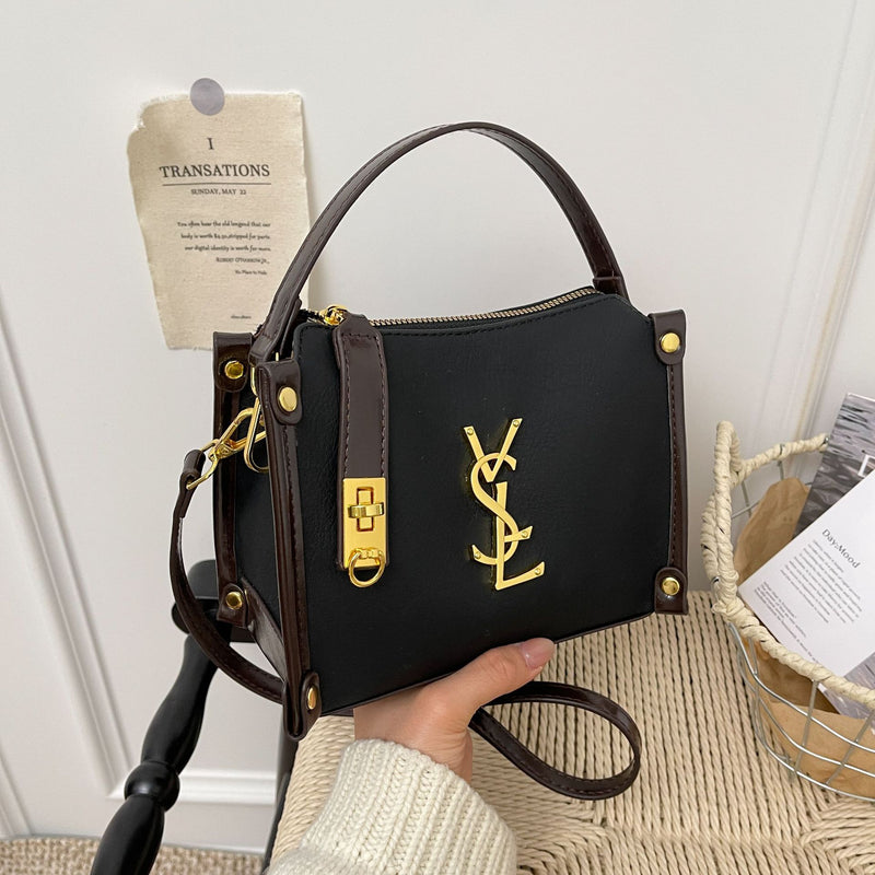 Fashion Poplar Forest Retro Matte Shoulder Messenger Bag