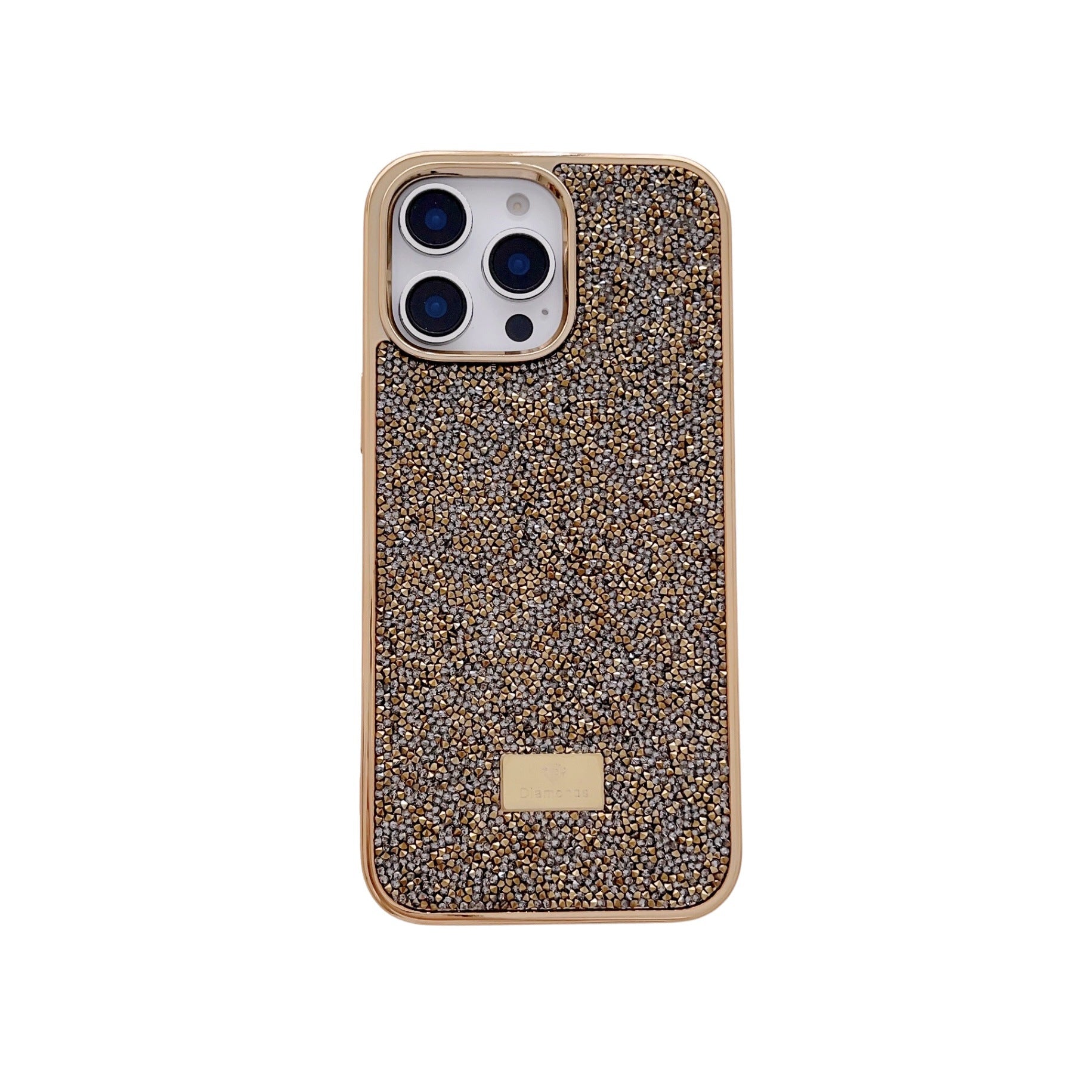Electroplated Diamond Rhinestone Case for iPhone 17 Pro Max