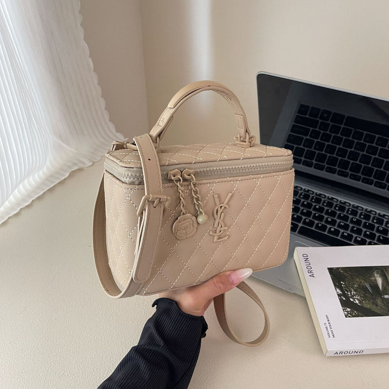Light Luxury Poplar Forest Chain Messenger Box Bag