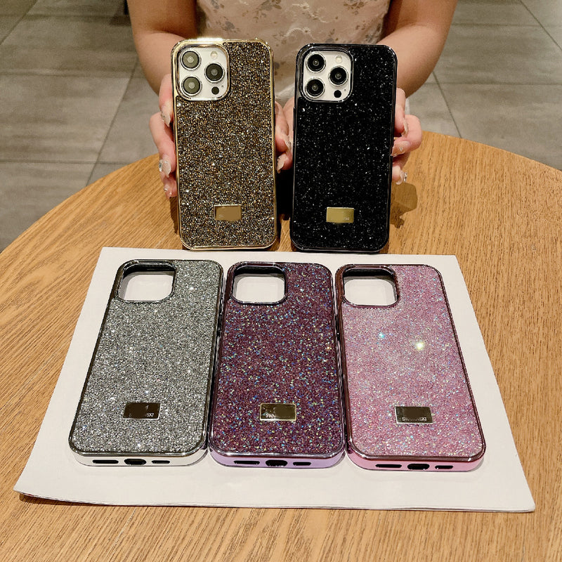 Luxury Rhinestone Electroplated iPhone 17 Pro Max Case