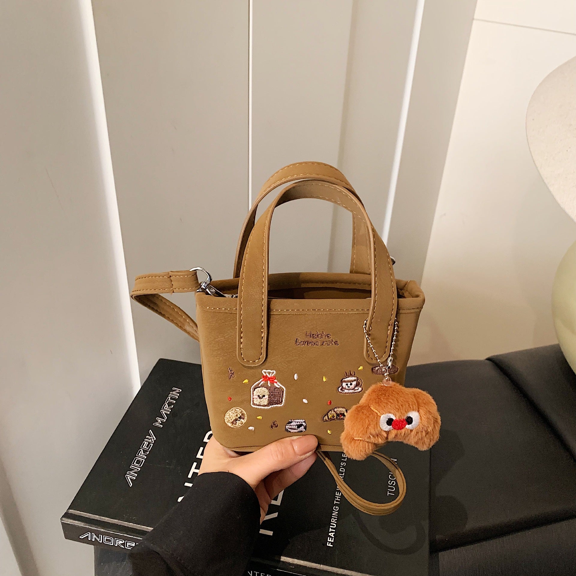 Cute Cartoon Handbag Versatile Shoulder Bag Fashion Casual