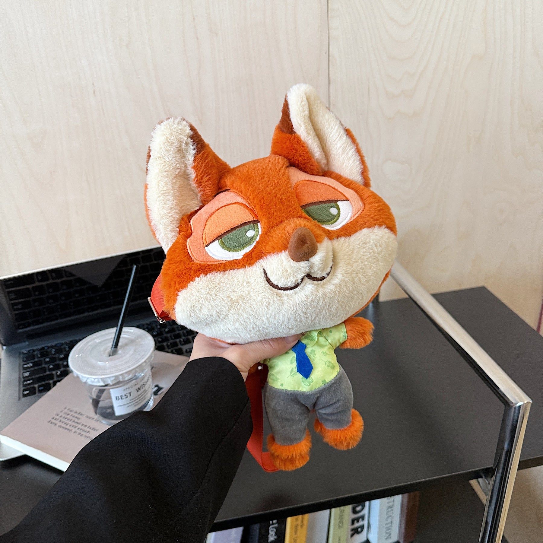 Cute Fox Messenger Bag for Kids - Cartoon Animal City Style