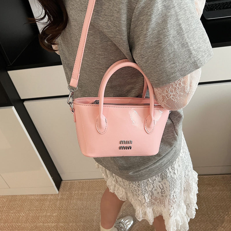 Miu Niche Luxury Bucket Shoulder Crossbody Bag for Women