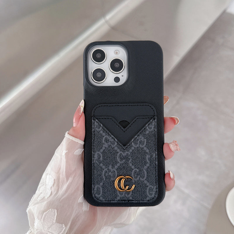 Insert Card Retro iPhone 17 Pro Max Protective Phone Case