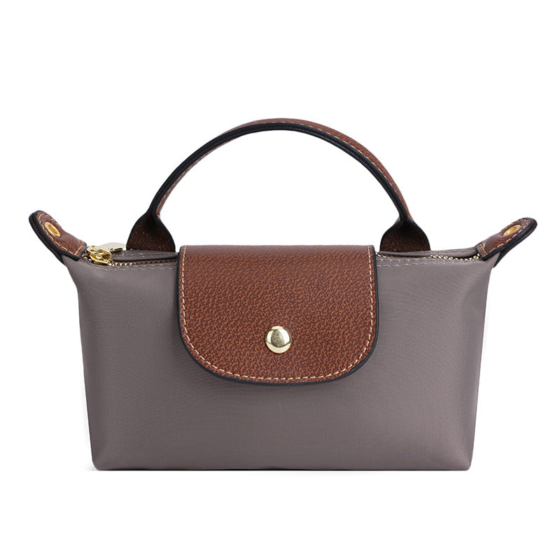Nylon Dumpling Bag Mini Shoulder Crossbody Messenger Handbag