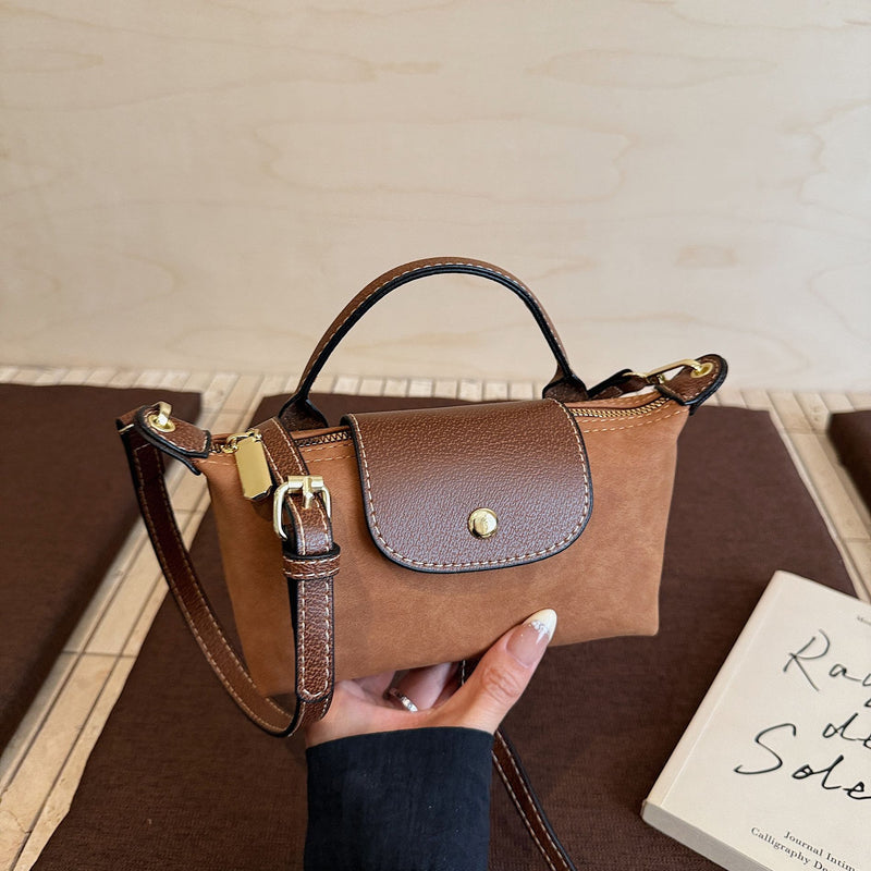 Fashion Dragon Dumpling Retro Shoulder Bag Light Luxury