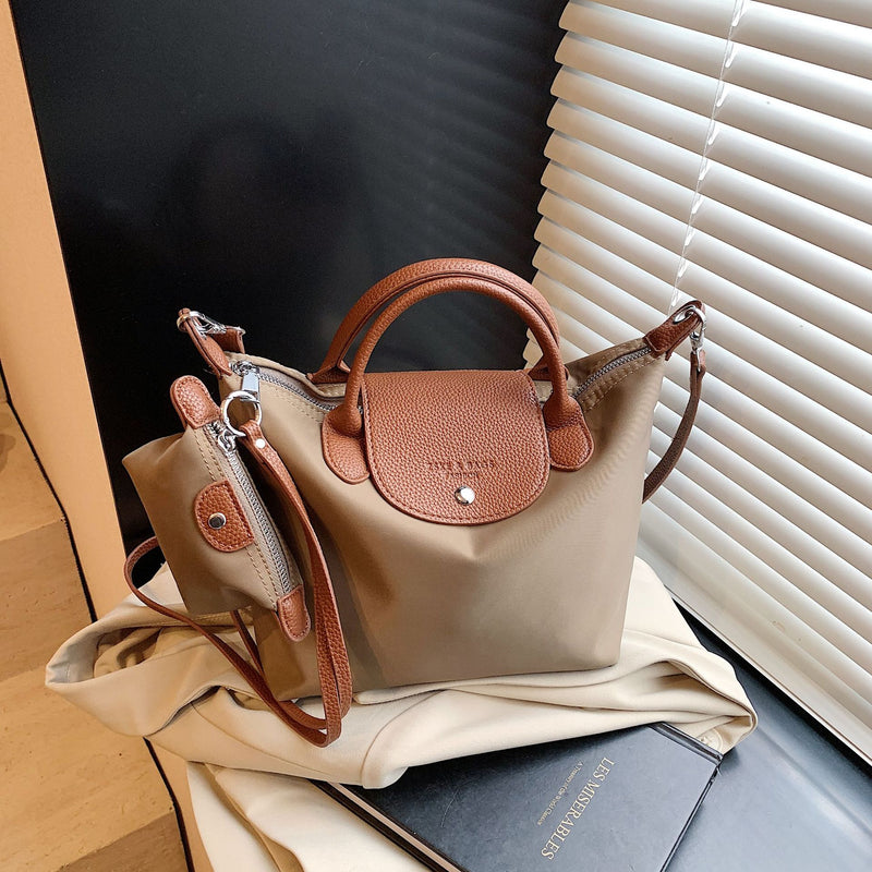 Oxford Cloth Dragon Dumpling Shoulder Crossbody Bag
