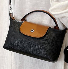 Premium Retro Texture Dumpling Shoulder Messenger Bag