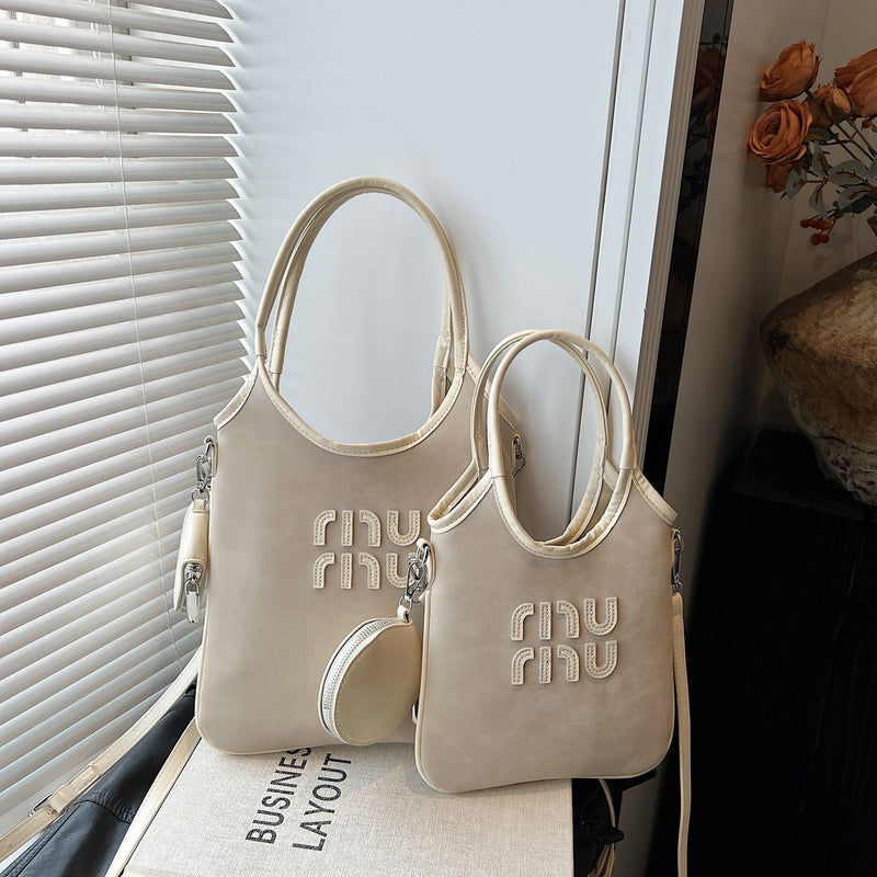Miu Versatile Mother & Child Shoulder Bag Large Capacity