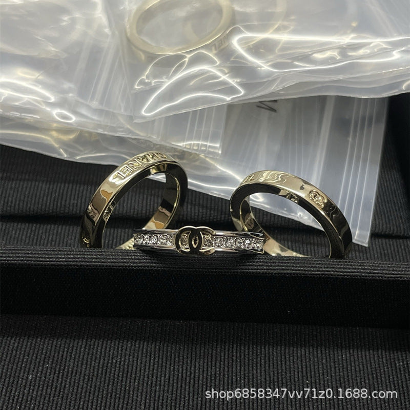 Color Matching Light Luxury Ring Belt for Women
