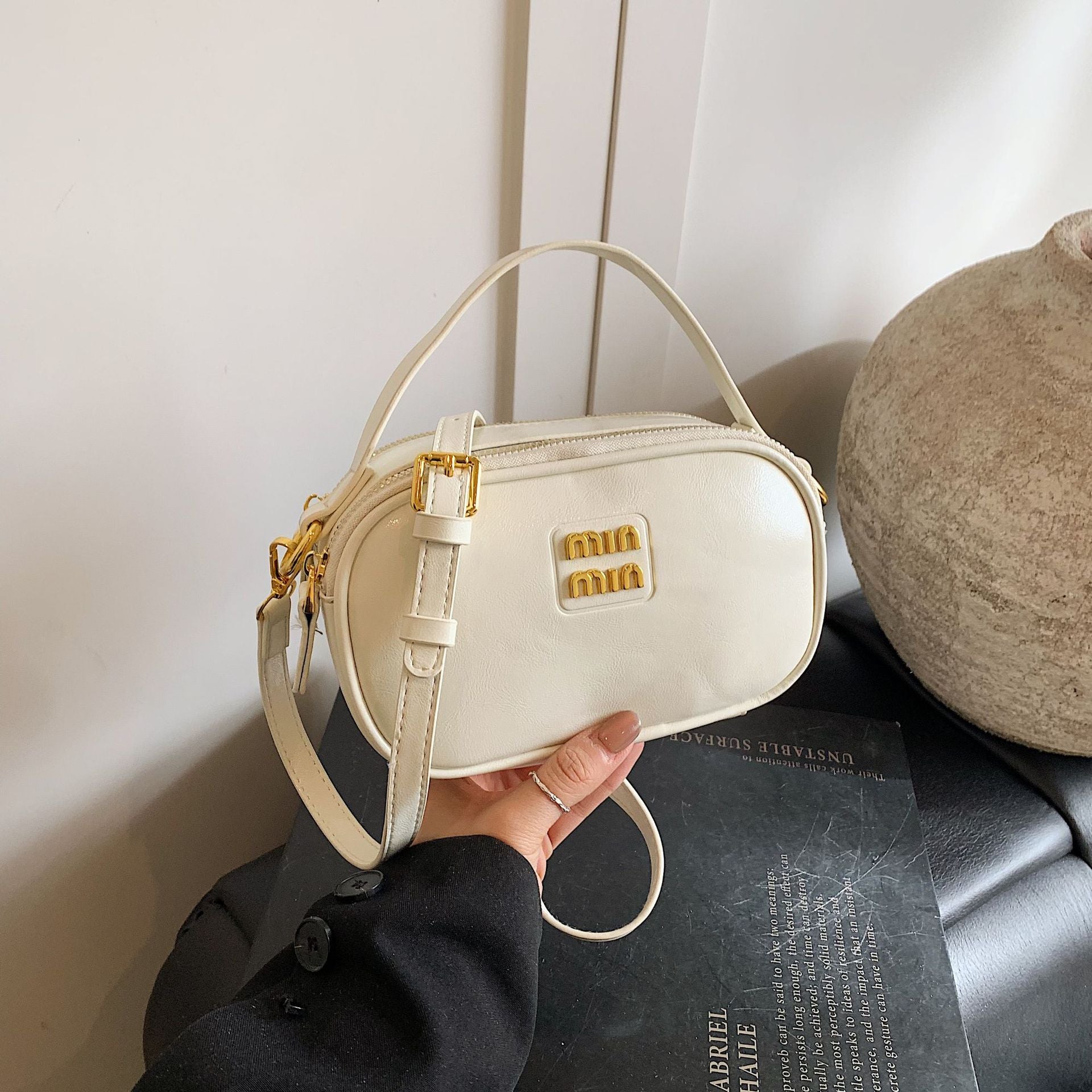 Trendy Small Square Crossbody Shoulder Camera Bag for Women