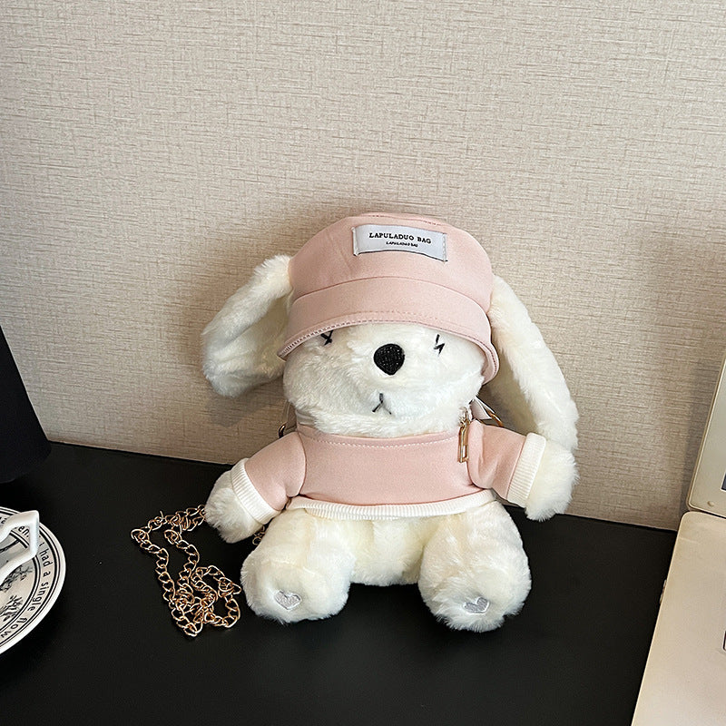 Cute Bunny Plush Shoulder Bag Fashion Trend