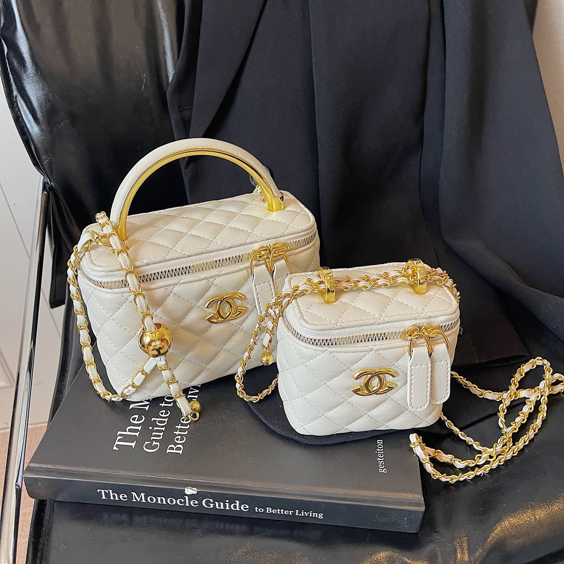 Women's Small Square Chain Shoulder Bag Rhombus Messenger