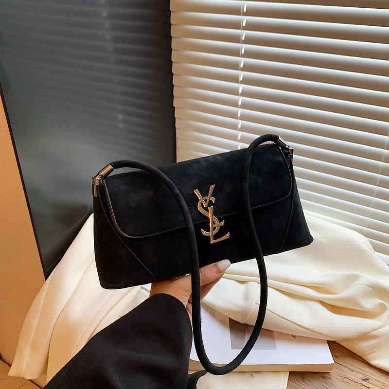 Luxury Poplar Forest Baguette Shoulder Chain Bag
