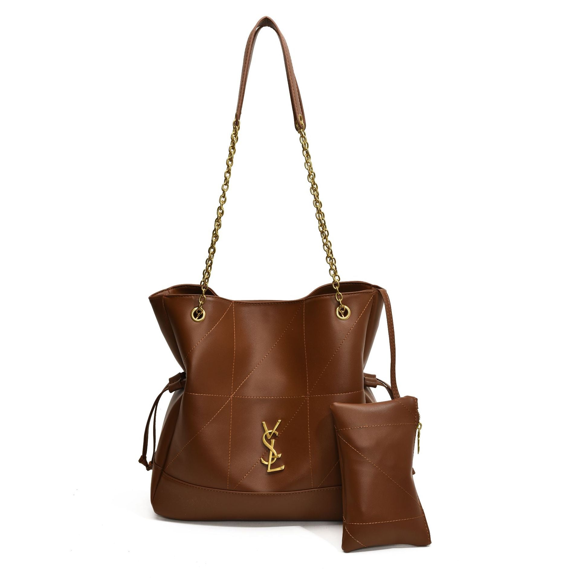 Retro Poplar Forest Tote Bag Large Capacity Luxury Women