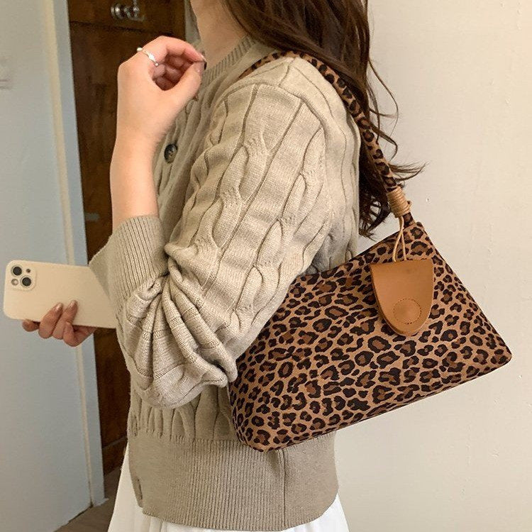 N Ins Niche Design Armpit Bag Simple Trendy Shoulder Matte Fashion Mother Child Handbag