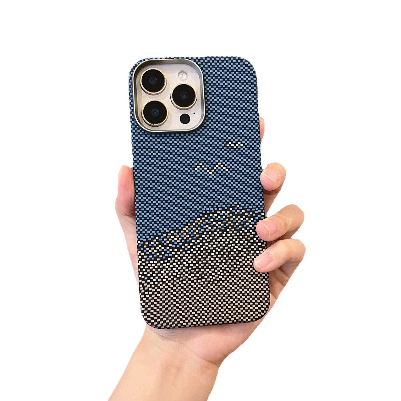Carbon Fiber Magnetic iPhone 17 Pro Max Phone Case