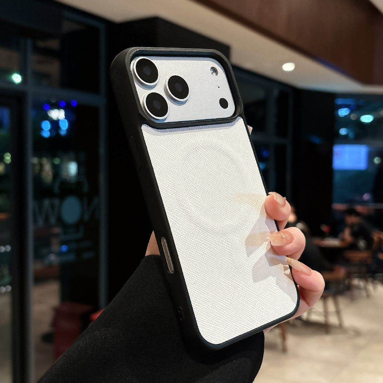 iPhone 17 Pro Max Strong Magnetic Cross Pattern Phone Case