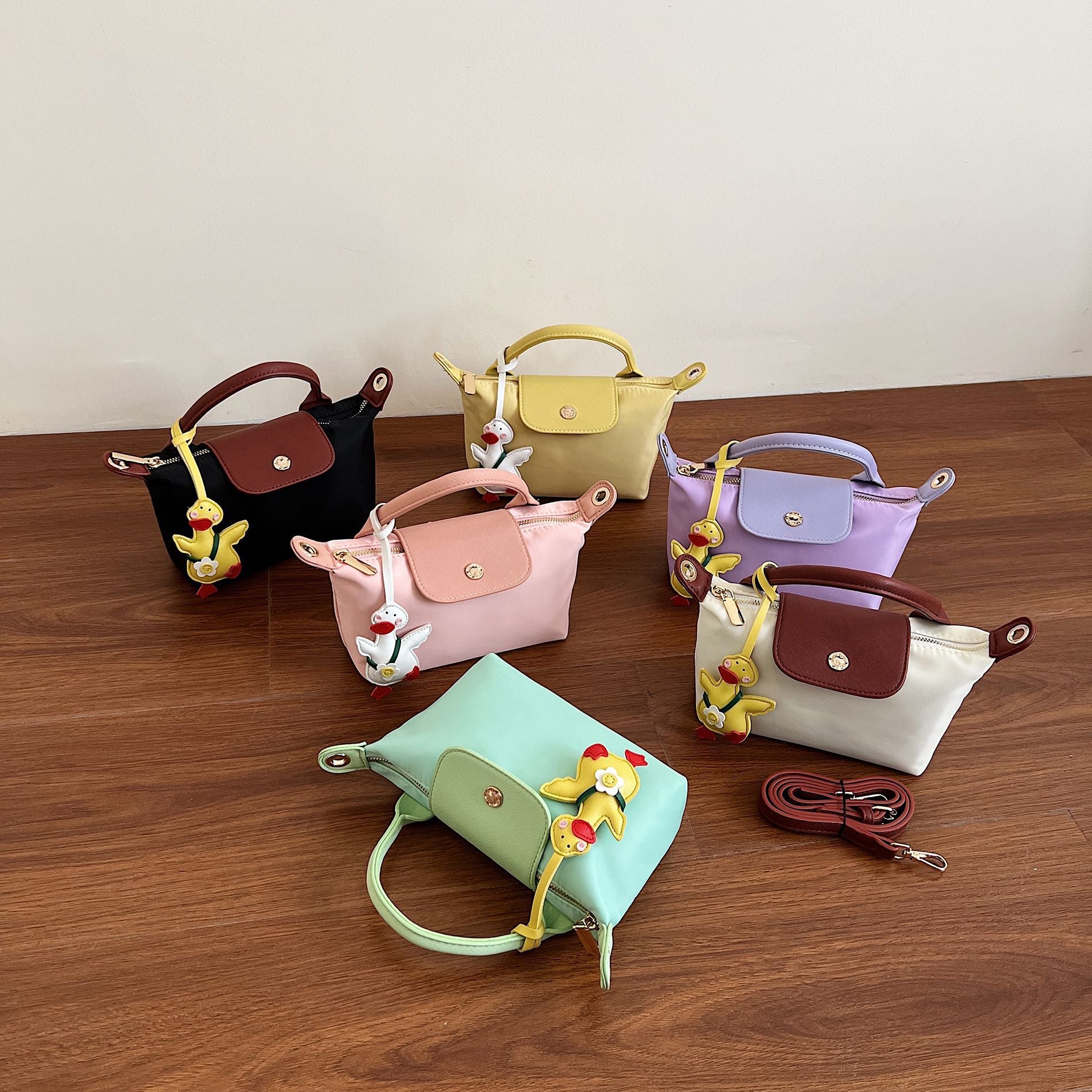 Dopamine Luxury Nylon Dumpling Shoulder Crossbody Bag
