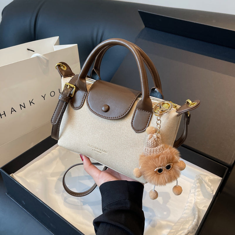 Simple Dragon Dumpling Shoulder Bag High-End Texture