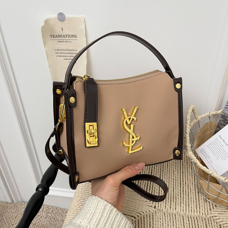 Fashion Poplar Forest Retro Matte Shoulder Messenger Bag