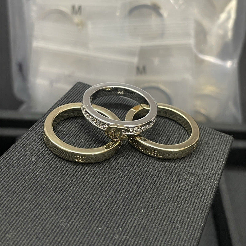 Color Matching Light Luxury Ring Belt for Women