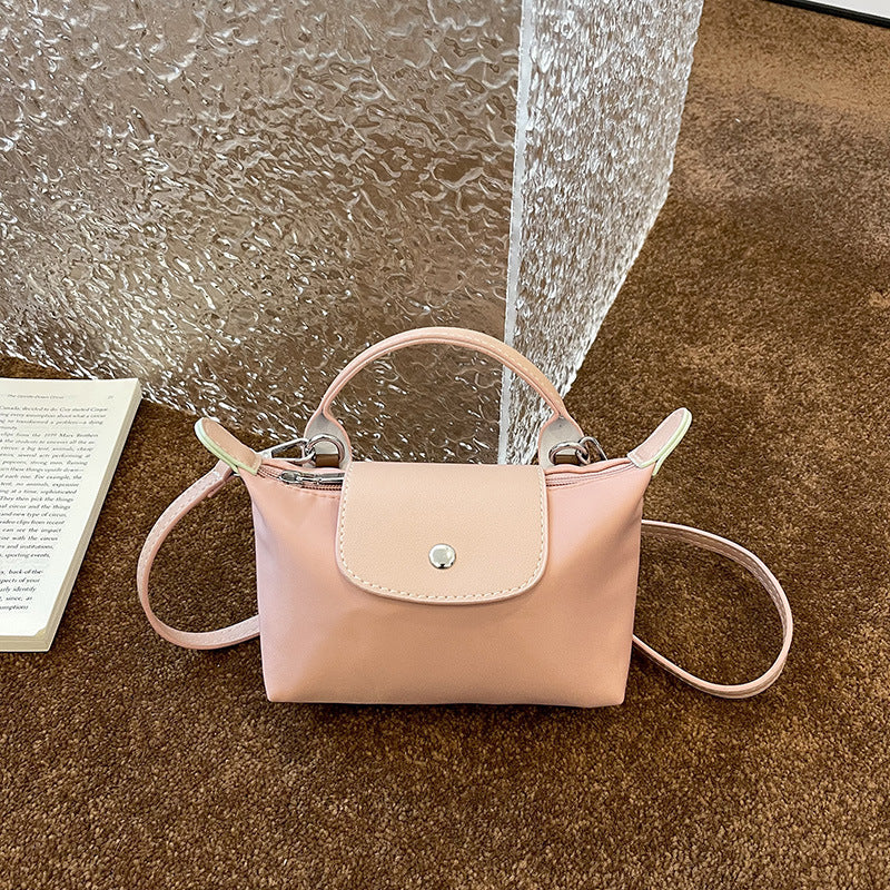 Light Luxury Dragon Mini Dumpling Crossbody Nylon Bag
