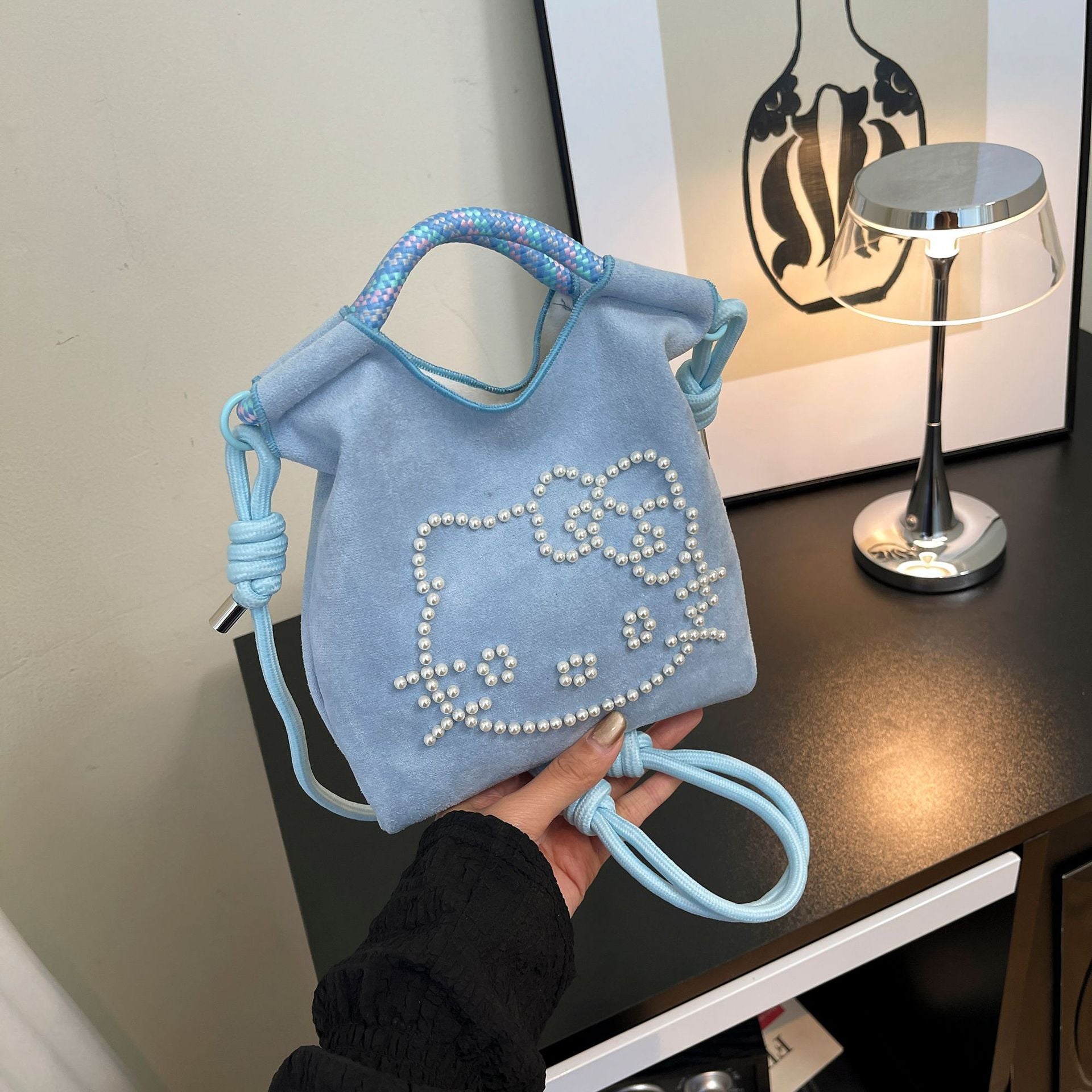 Retro Cartoon Cute Handbag Sweet Fashion Shoulder Bag
